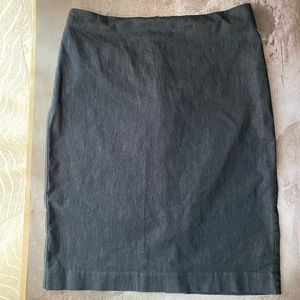 Loft denim pencil skirt